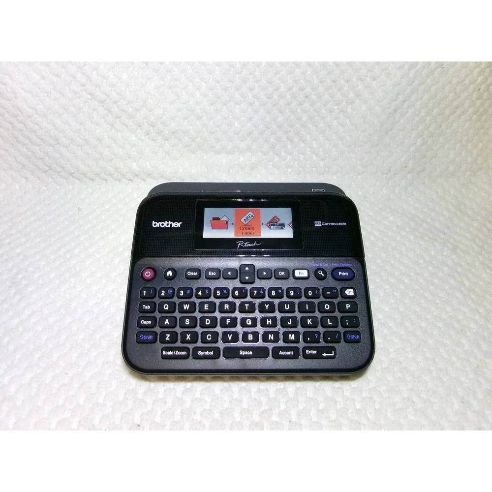 Brother P-Touch PT-D600 Label Maker PC Connectable with Case and AC Adapter‎
